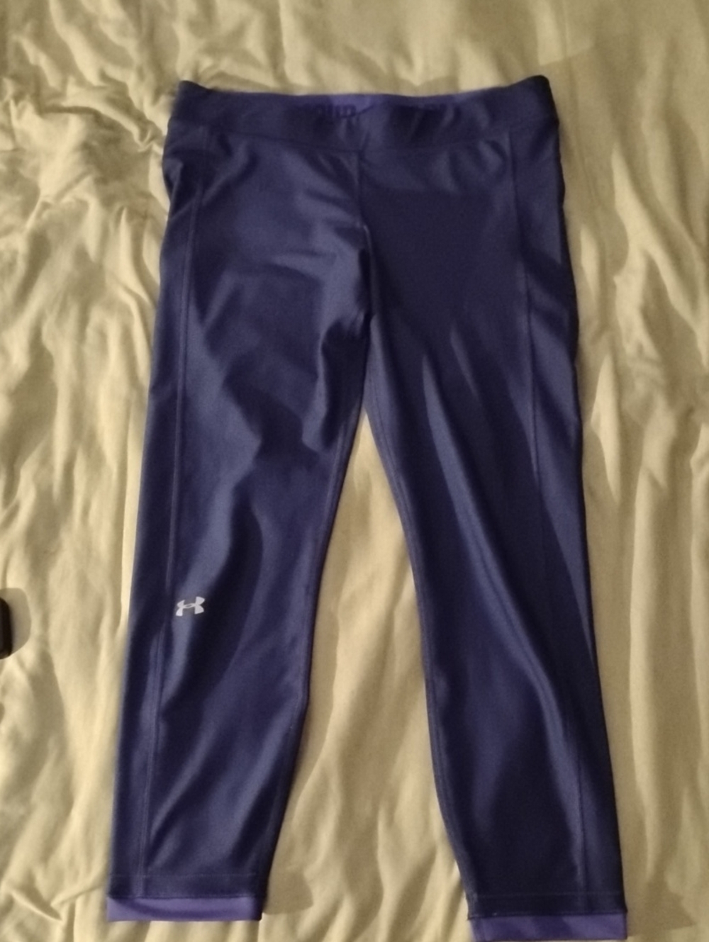 Under Armour Women's Deep Purple Performance Leggings